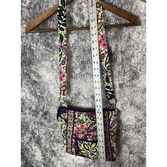 Vera Bradley Retired Pattern Viva La Vera Hipster Bag Purse Womens Crossbody - Picture 12 of 16